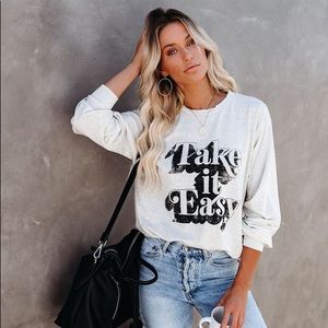 Take it Easy Sweater